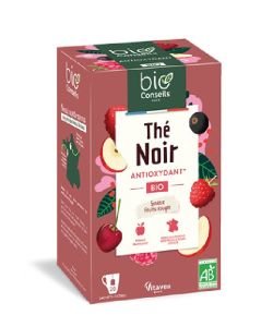 Thé noir Fruits rouges Bio BIO, 20 sachets